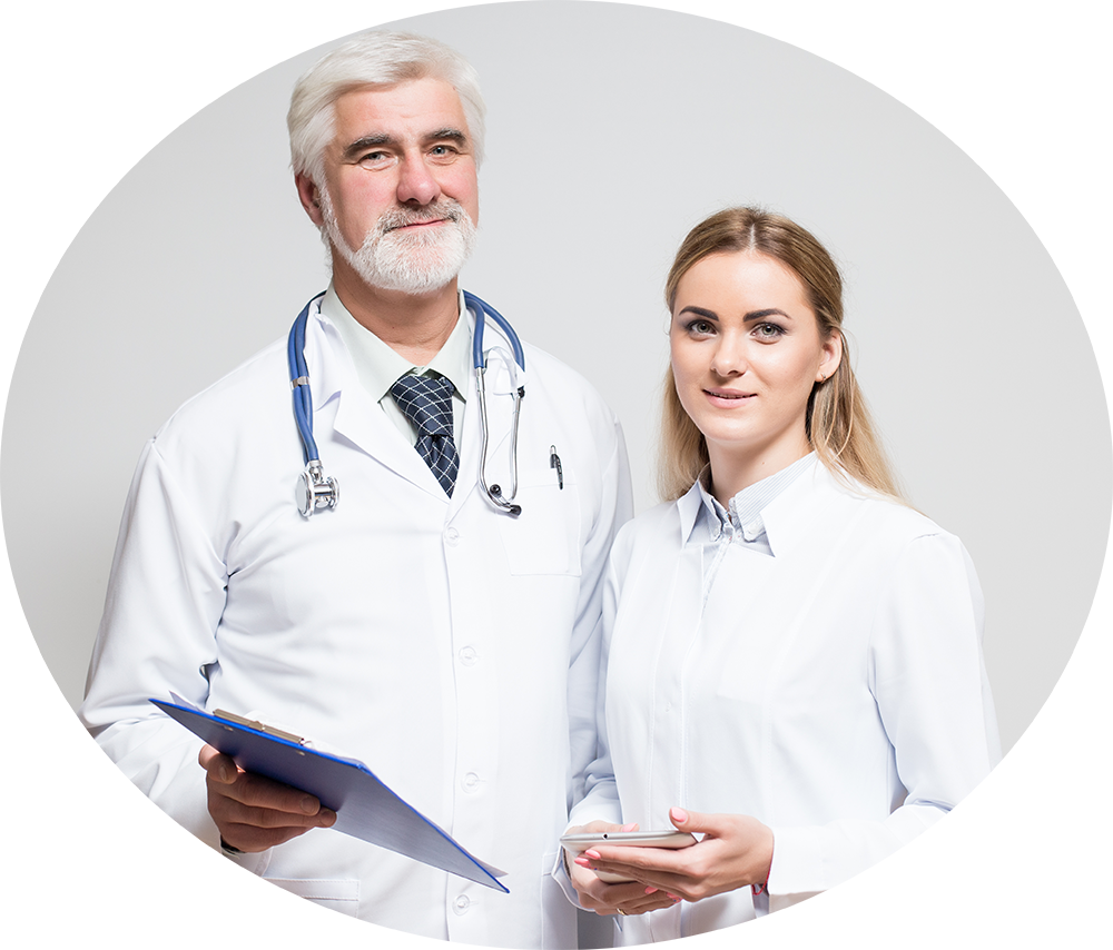 doctors in eclipse shape